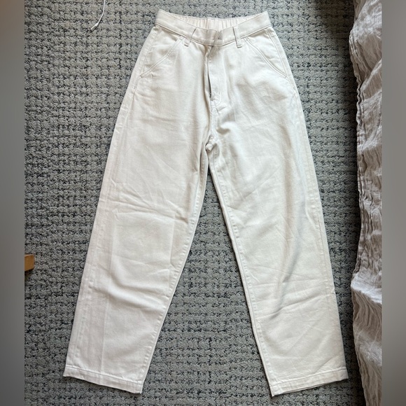 Muji Pants - MUJI Wide Straight Pants